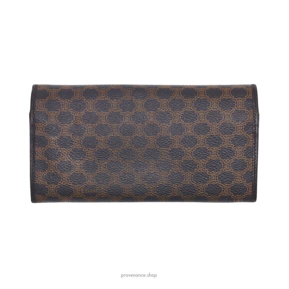 🔴 Celine Triomphe Long Wallet - Black - Picture 2 of 8